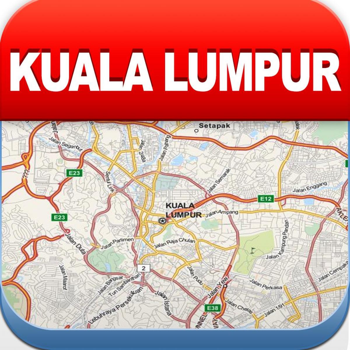 Картка Куала-Лумпур offline