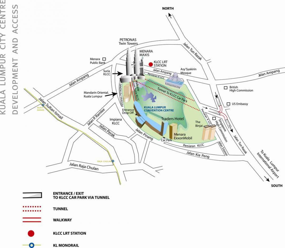 Картка Куала-Лумпур-центр 