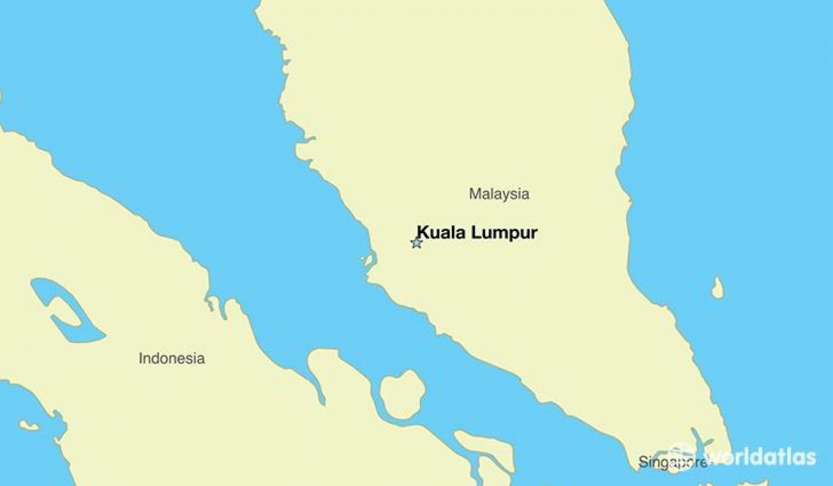 Карта столиці Малайзії