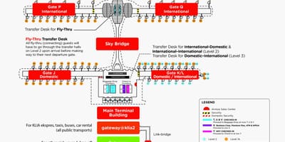 Карта аеропорт знаходиться klia2 