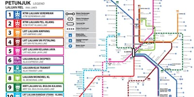 Вокзал KL карті