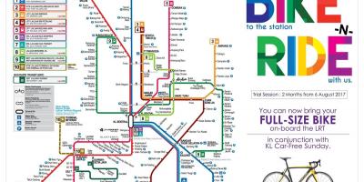 Rapidkl карта автобусних маршрутів