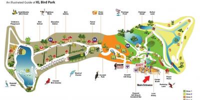 Карта парк птахів